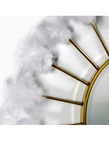 MIROIR NUAGE BLANC - 103 CM