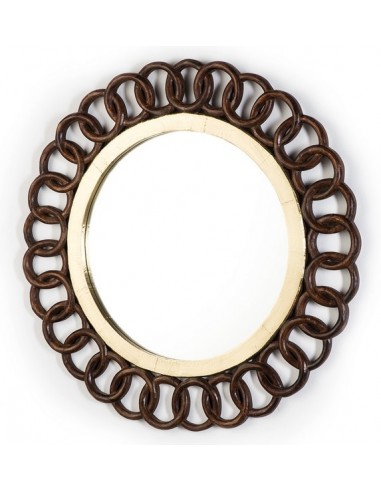MIROIR ANNEAUX - 91 CM