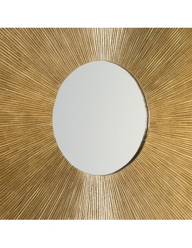 MIROIR GOLD - 80 X 80 CM