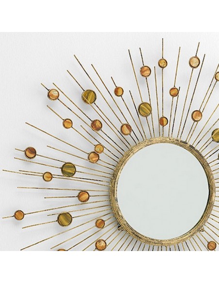 MIROIR FLORAL - 98 CM