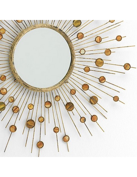MIROIR FLORAL - 98 CM