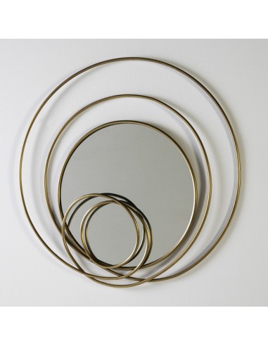 MIROIR GOLD CIRCLE - 80 CM