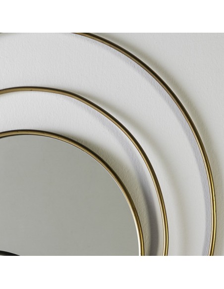 MIROIR GOLD CIRCLE - 80 CM