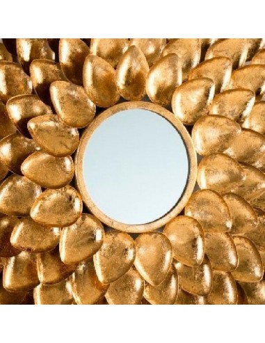 MIROIR GOLDEN FLOWER - 73 CM