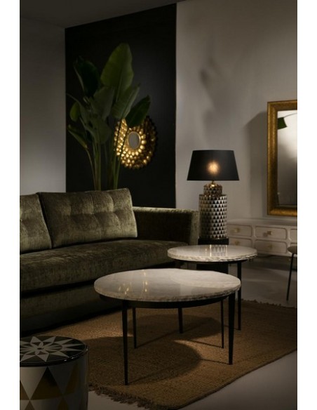 MIROIR GOLDEN FLOWER - 73 CM