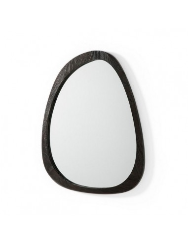 MIROIR BOIS D'ORME BRUN - 81 X 62 CM
