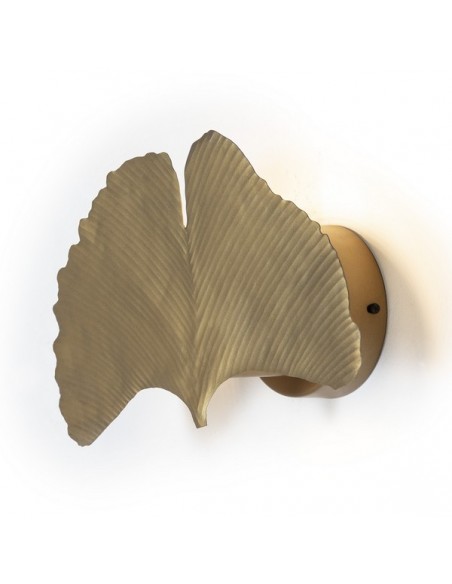 APPLIQUE FEUILLE GINKGO