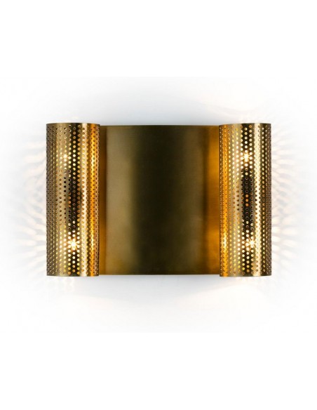 APPLIQUE PARCHEMIN D'OR - 47 X 33 CM
