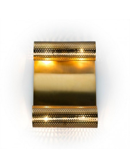 APPLIQUE PARCHEMIN D'OR - 47 X 33 CM