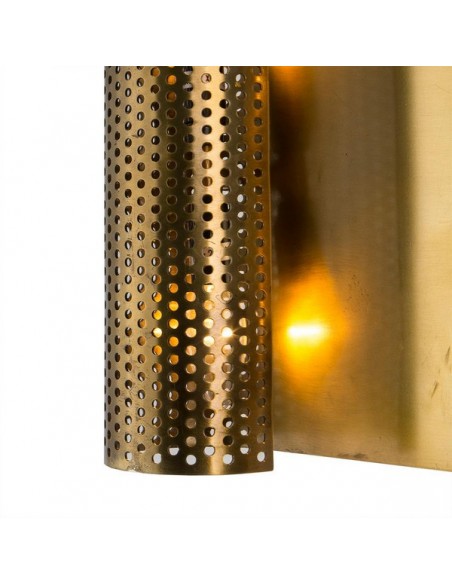 APPLIQUE PARCHEMIN D'OR - 47 X 33 CM