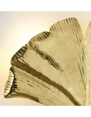 APPLIQUE FEUILLE D'OR - 60 X 46 CM