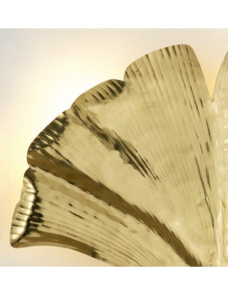 APPLIQUE FEUILLE D'OR - 60 X 46 CM