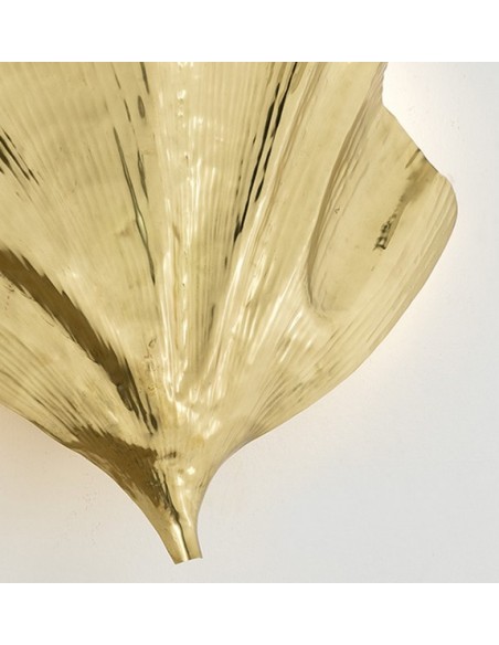 APPLIQUE FEUILLE D'OR - 60 X 46 CM