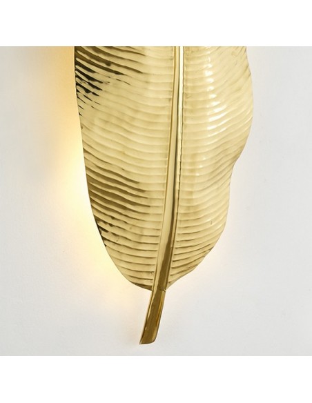 APPLIQUE FEUILLE BANANIER - 91 X 34 CM