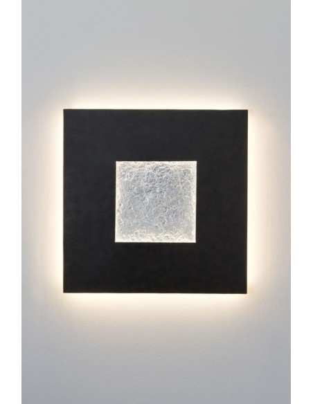 APPLIQUE SILVER SQUARE ECLIPSE - 80 CM