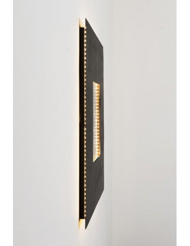 APPLIQUE SILVER SQUARE ECLIPSE - 80 CM
