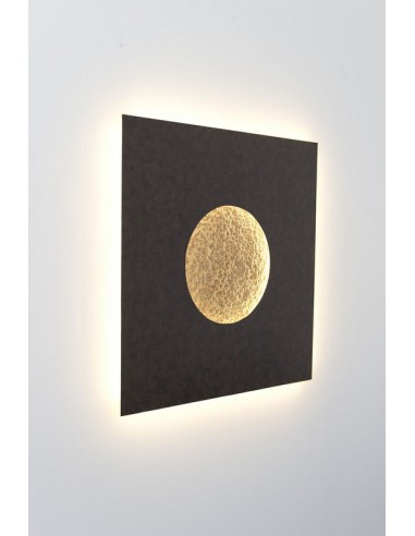 APPLIQUE PLEINE LUNE DORÉE - 80 CM