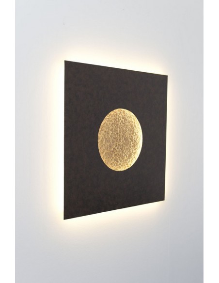 APPLIQUE PLEINE LUNE DORÉE - 80 CM
