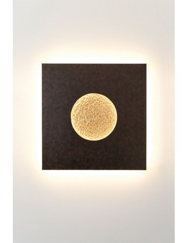 APPLIQUE PLEINE LUNE DORÉE - 80 CM