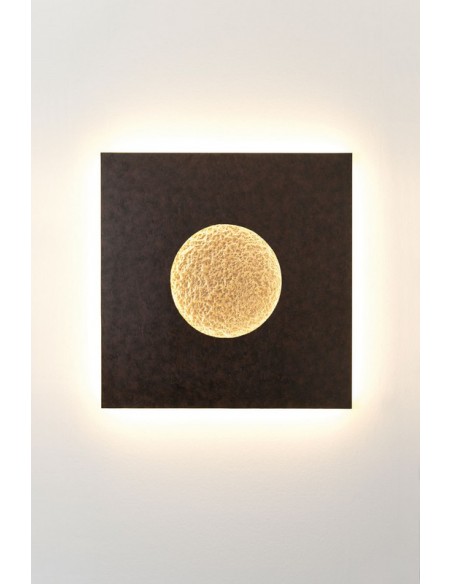 APPLIQUE PLEINE LUNE DORÉE - 80 CM