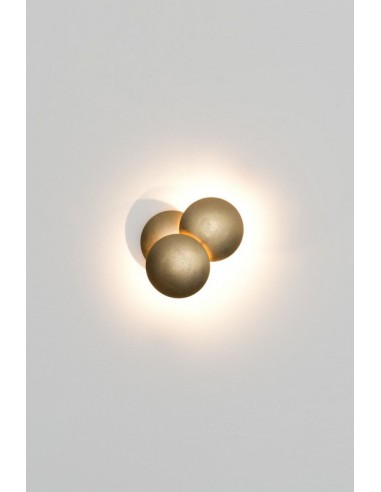 APPLIQUE GOLD BUTTON