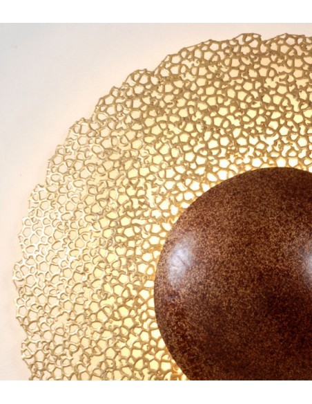 APPLIQUE CERCHIO D'ORO - 60 CM