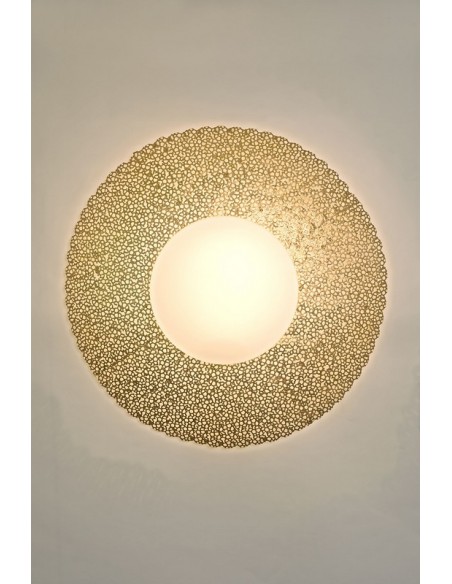 APPLIQUE COROLLE DORÉE - 90 CM