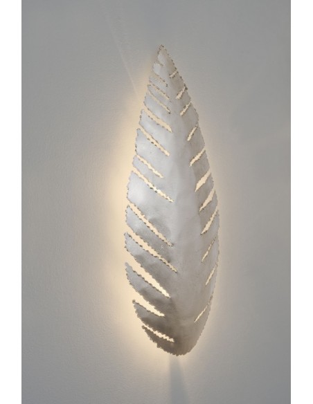 APPLIQUE FOGLIA GRIGIA - 72 CM