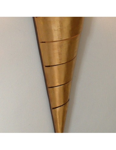 APPLIQUE CONE D'OR - 46 CM