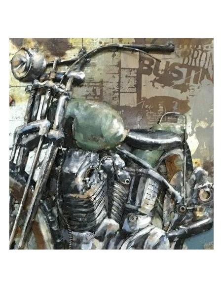 TABLEAU METAL - EN ROUTE relief