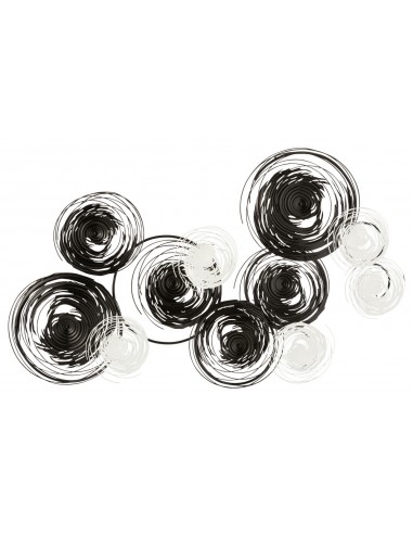 DECORATION MURALE - SPIRALE BLACK'N WHITE