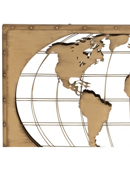 DECORATION MURALE - PLANISPHERE MIROIR