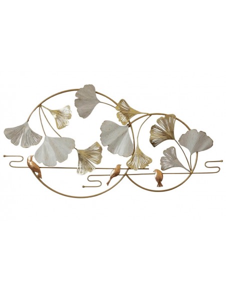 Décoration murale - Ginkgo et moineaux