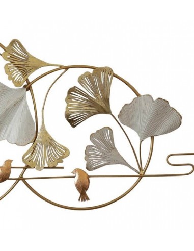 Décoration murale - Ginkgo et moineaux