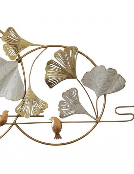 Décoration murale - Ginkgo et moineaux