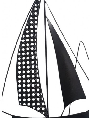 Décoration murale - Duo de voiliers noirs