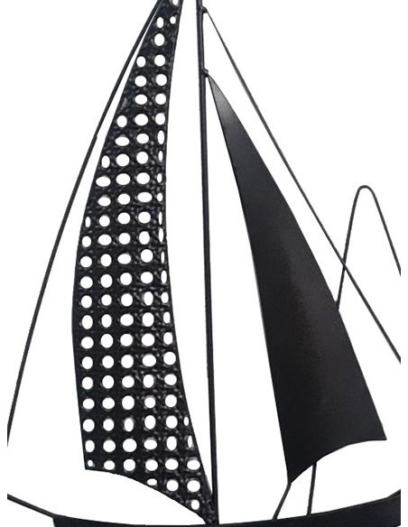 Décoration murale - Duo de voiliers noirs