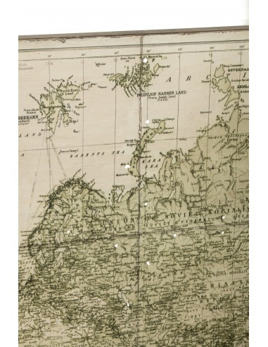 DECORATION MURALE - PLANISPHERE ANCIEN -...
