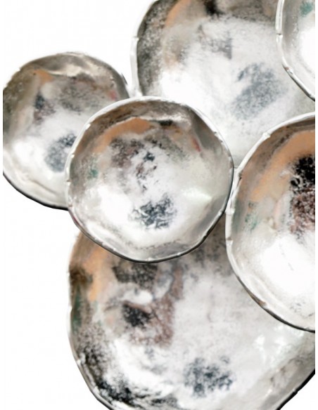 Décoration murale - Demi-sphère aluminium