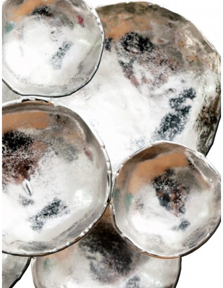 Décoration murale - Demi-sphère aluminium