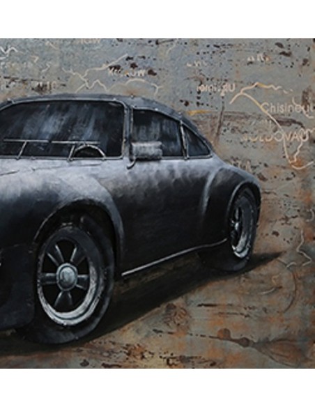 Tableau métal - Porsche 911 modèle G relief