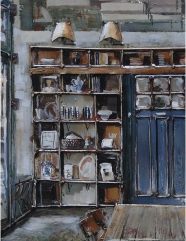 Tableau métal - Atelier rustique relief