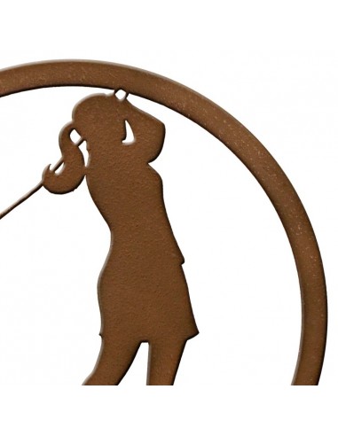 TABLEAU METAL - GOLFEUSE relief