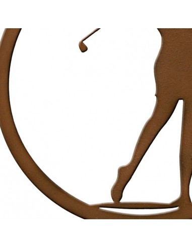 TABLEAU METAL - GOLFEUSE relief