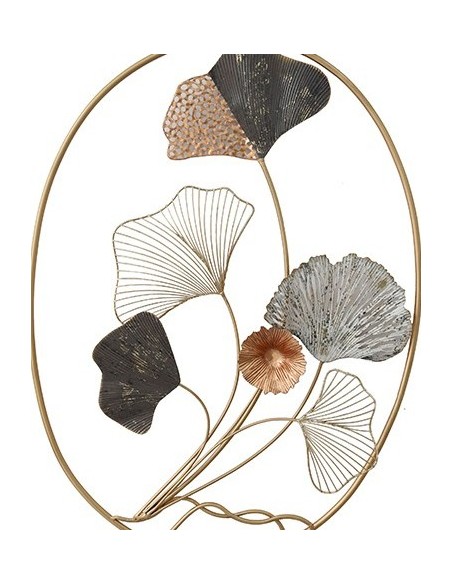 Décoration murale - Feuilles Ginkgo en cercle