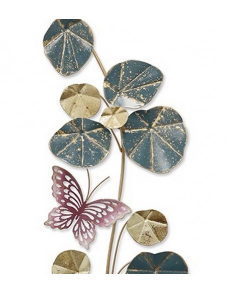 Décoration murale - Eucalyptus et papillon