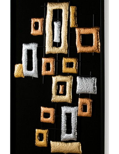 DECORATION MURALE BIJOUX DORES