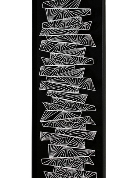 DECORATION MURALE SUPERPOSITION ARGENT