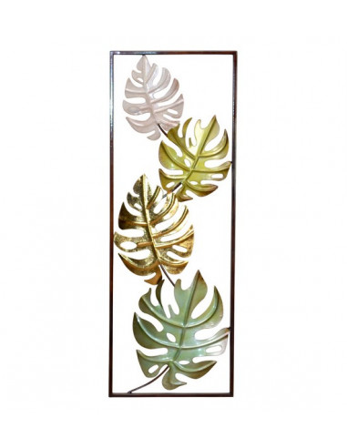 DECORATION MURALE CADRE FEUILLES