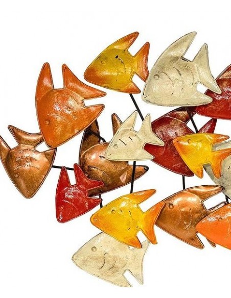 Décoration murale - Poissons colorés